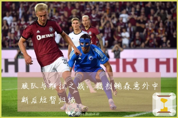 狼队与维拉之战，裁判鲍森意外中断后短暂归场